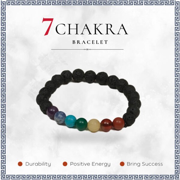 7 Chakra Stone Bracelet