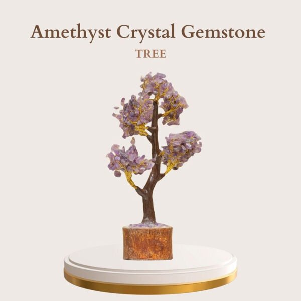 Amethy Crystal Gemstone Tree