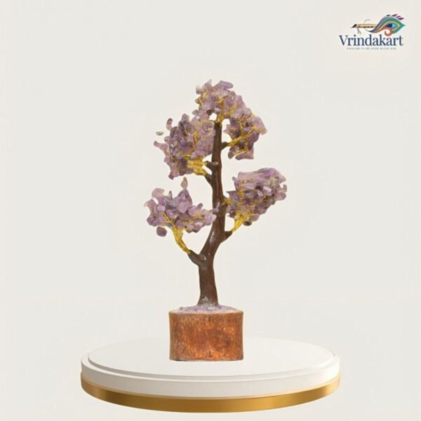 Amethy Crystal Gemstone Tree