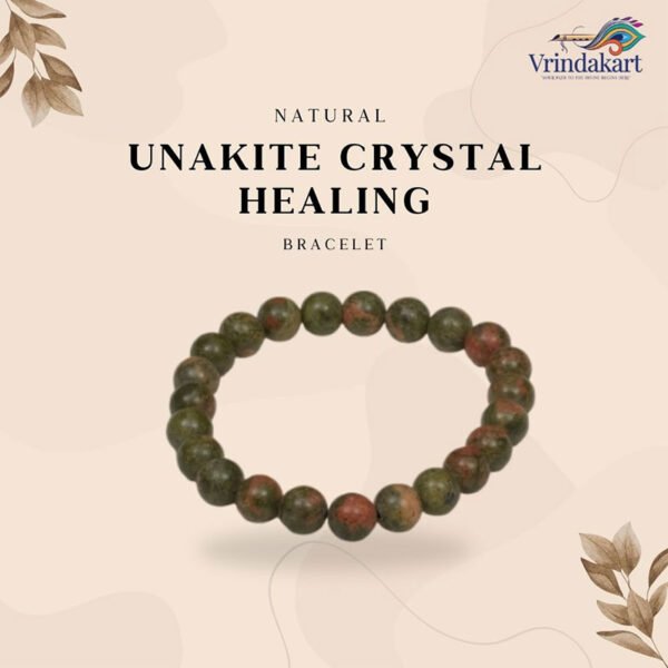 Unakite Crystal Healing Bracelet