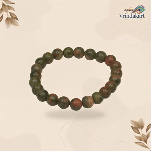 Unakite Crystal Healing Bracelet