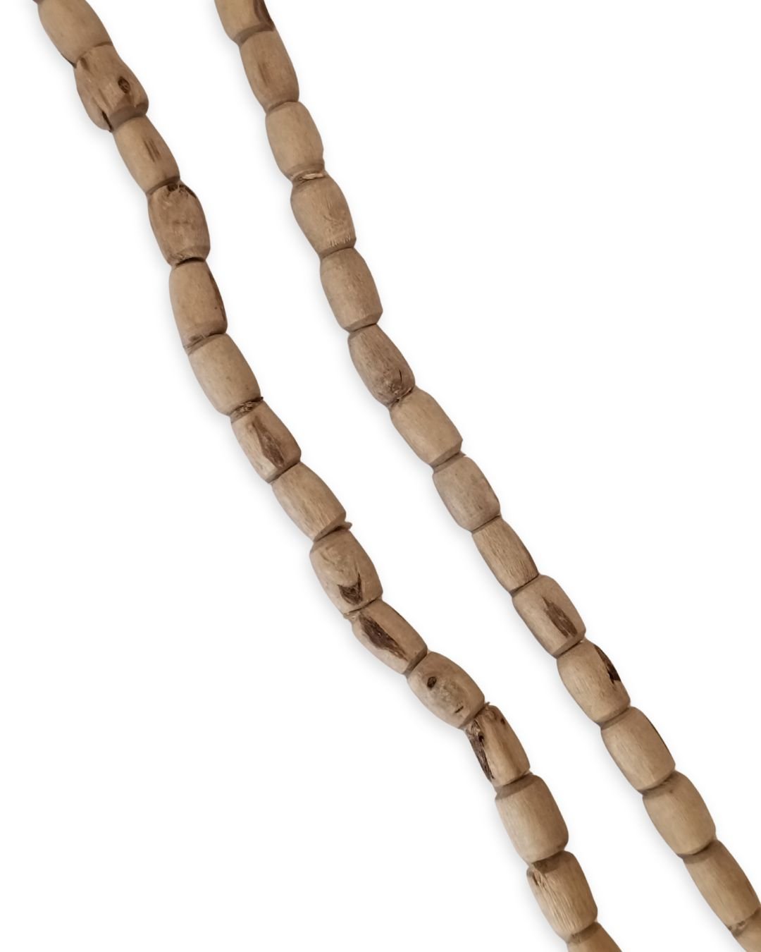 Original Tulsi 2 Round Mala – Cylindrical Cut (5–6 mm) - Image 3