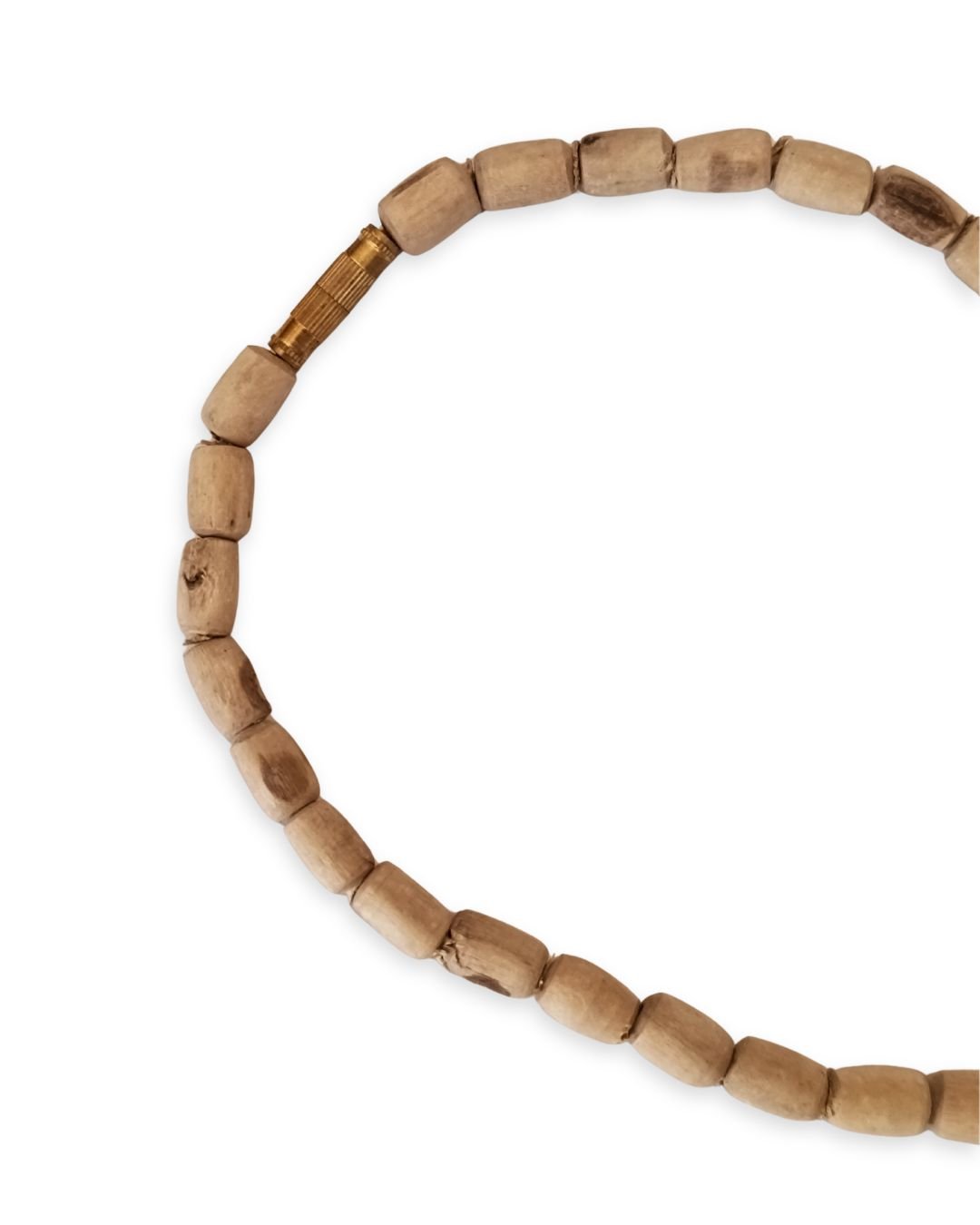 Original Tulsi 2 Round Mala – Cylindrical Cut (5–6 mm) - Image 4