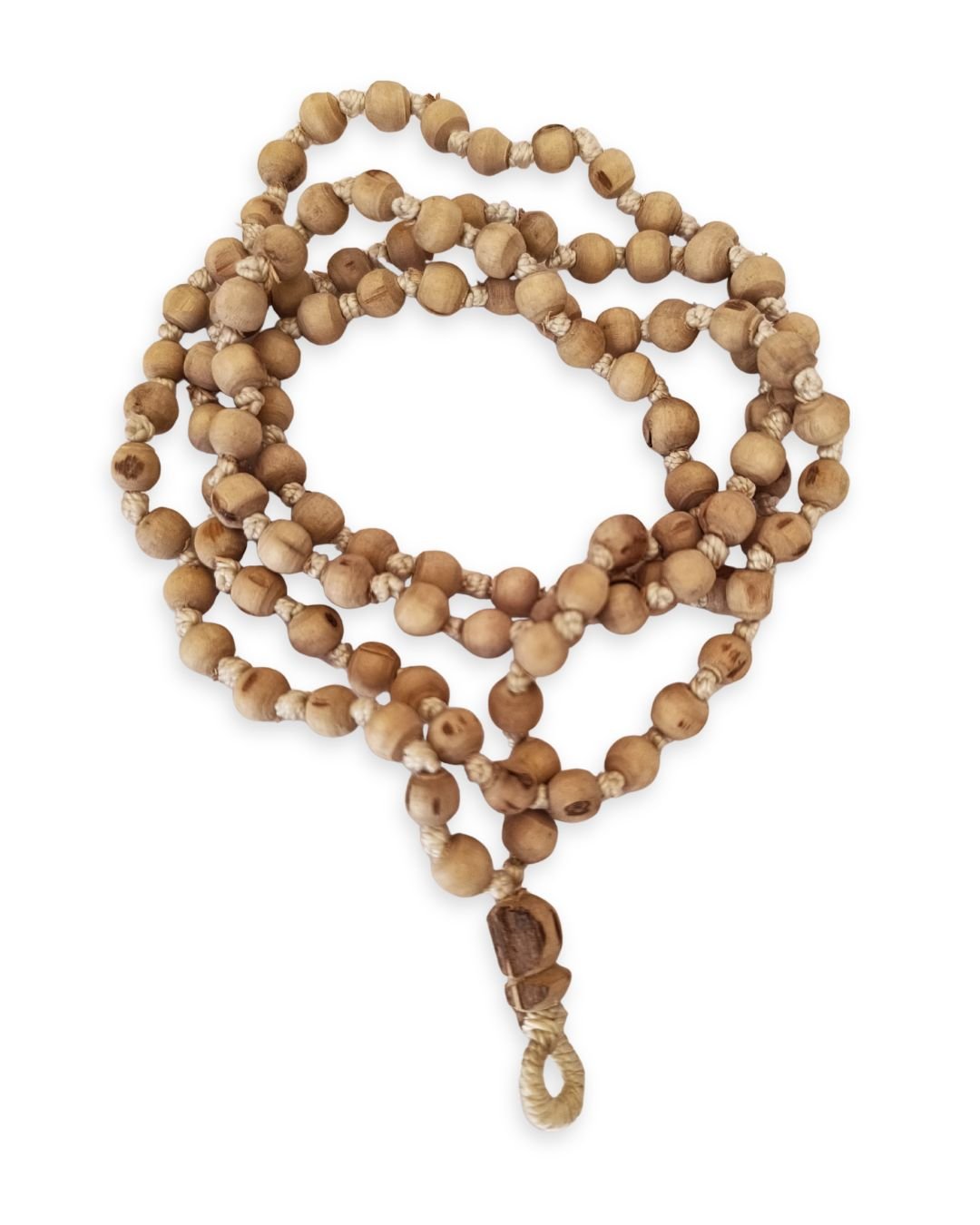 Original Tulsi Jaap Mala (108+1) – Finger Loop (6–7 mm)