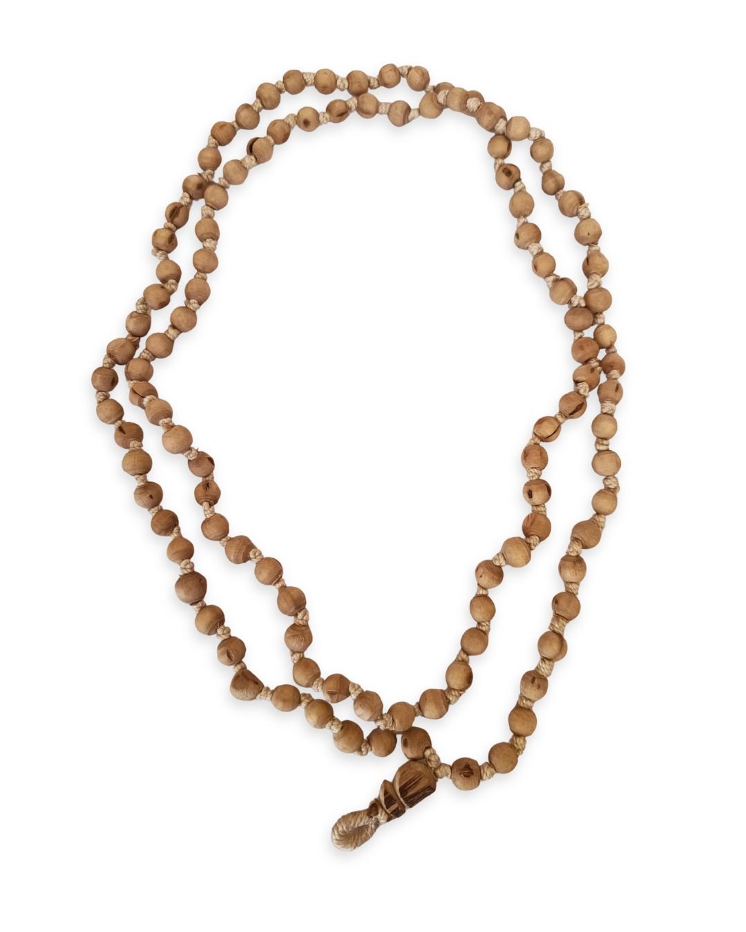 Original Tulsi Jaap Mala (108+1) – Finger Loop (6–7 mm) - Image 2