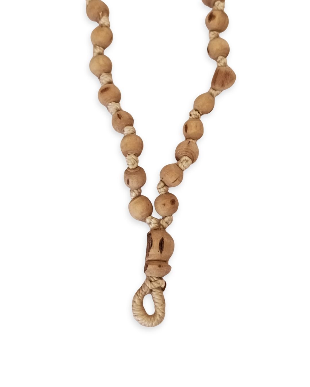 Original Tulsi Jaap Mala (108+1) – Finger Loop (6–7 mm) - Image 4