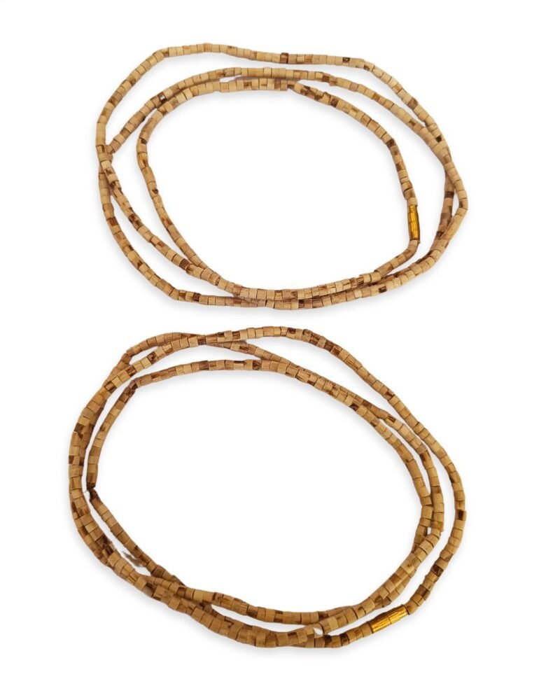 Original Tulsi 2 Round Cylindrical Mala (2 mm) – Pack of 2
