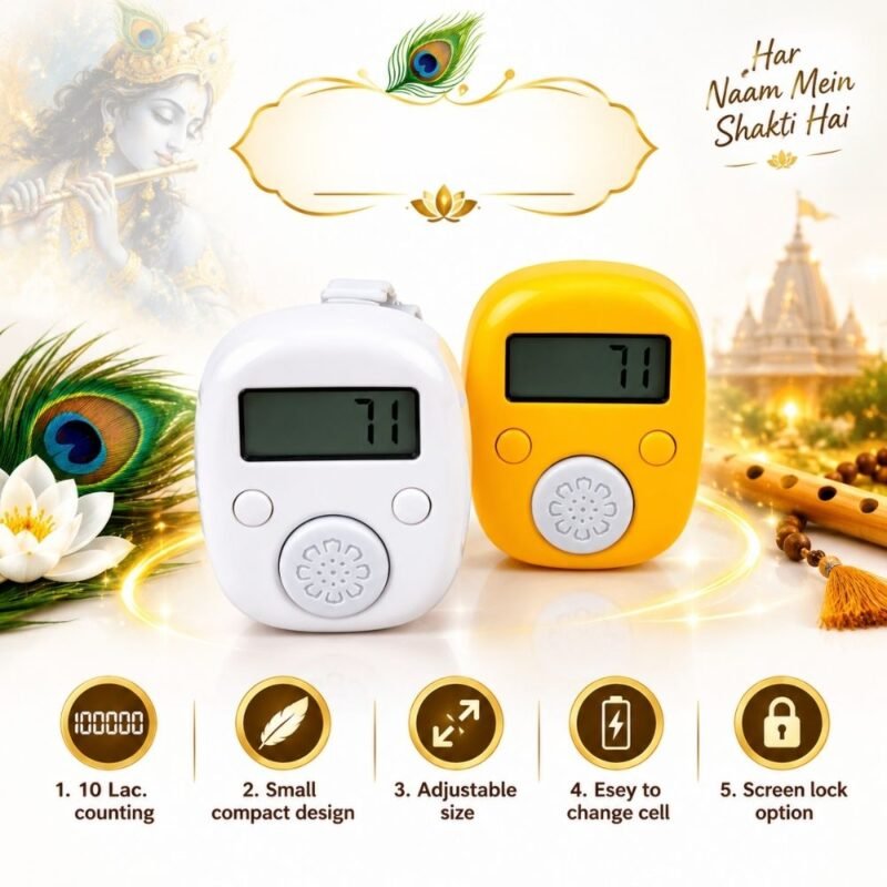 SY235 Mini Digital Naam Jap Counter for Daily Sadhana