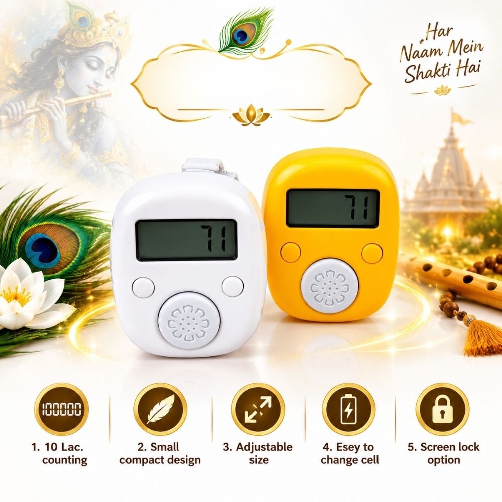 SY235 Mini Digital Naam Jap Counter for Daily Sadhana