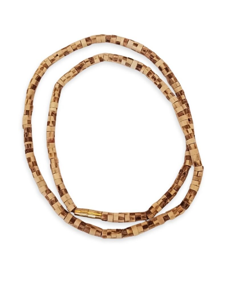 Original Tulsi 1 Round Cylindrical Mala (3 mm Cut Beads)