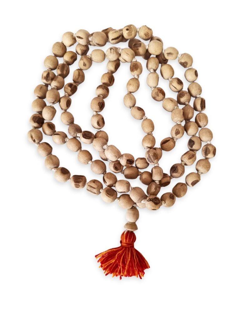 Original Tulsi Jaap Mala (108+1 Beads) Extra Large 13–14 mm