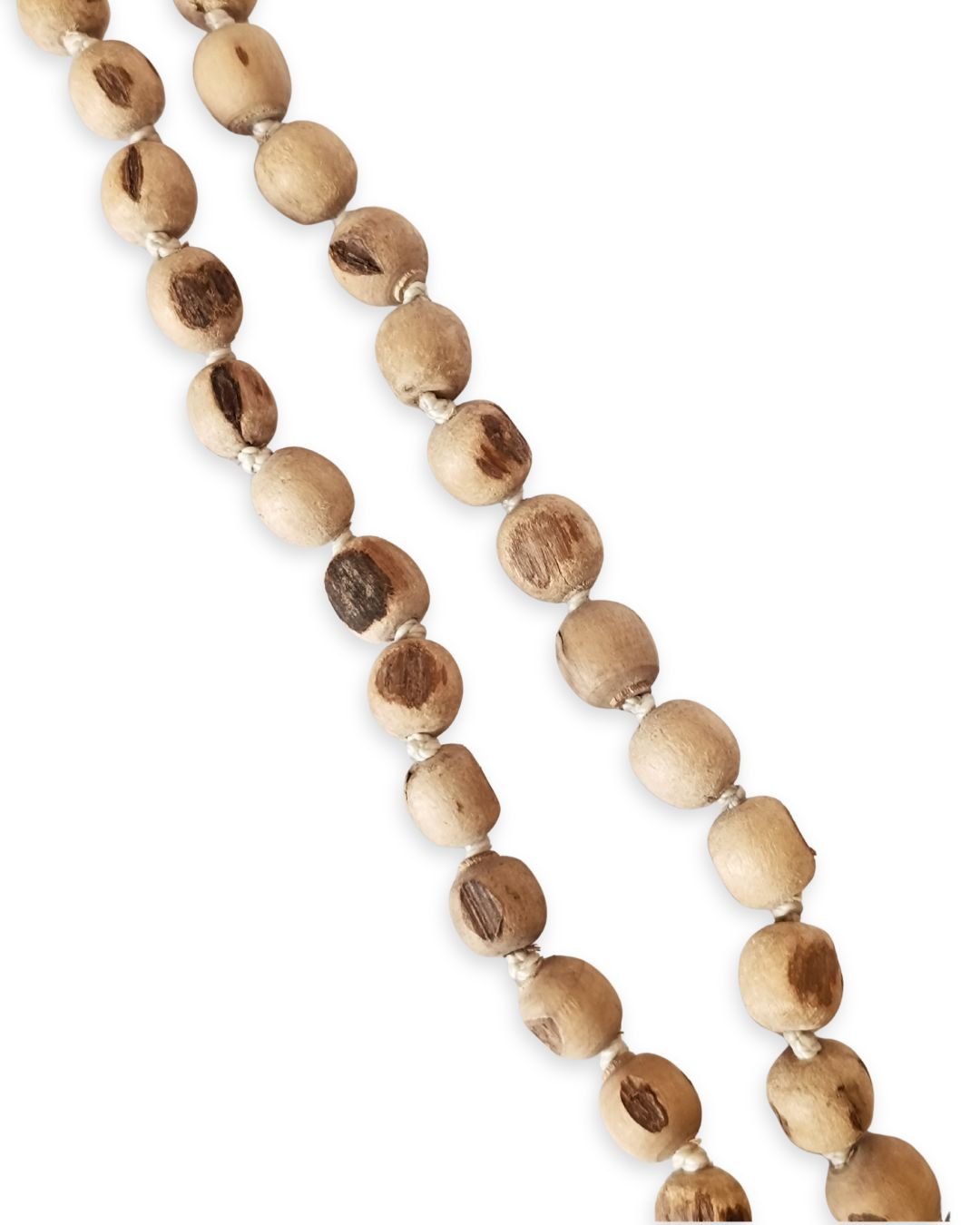 Original Tulsi Jaap Mala (108+1 Beads) Extra Large 13–14 mm - Image 3