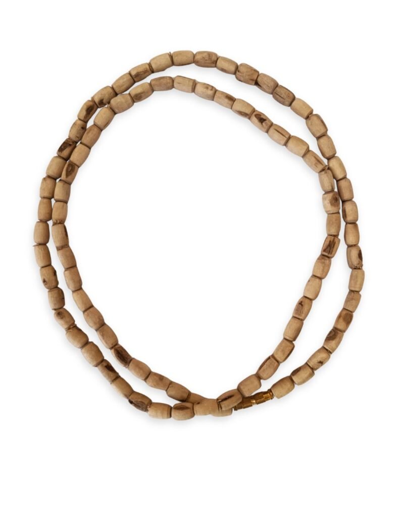 Original Tulsi 2 Round Mala – Cylindrical Cut (5–6 mm)